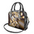 Aloha Gold Tribal Honu Tattoo Shoulder Handbag