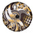 Aloha Gold Tribal Honu Tattoo Spare Tire Cover