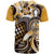 Aloha Gold Tribal Honu Tattoo T Shirt