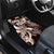 Aloha Mocha Mousse Tribal Honu Tattoo Car Mats