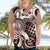 Aloha Mocha Mousse Tribal Honu Tattoo Hawaiian Shirt