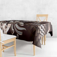 Aloha Mocha Mousse Tribal Honu Tattoo Tablecloth LT9 - Polynesian Pride