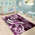 Aloha Pink Tribal Honu Tattoo Area Rug