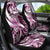 Aloha Pink Tribal Honu Tattoo Car Seat Cover