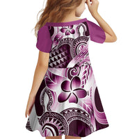 Aloha Pink Tribal Honu Tattoo Family Matching Puletasi and Hawaiian Shirt LT9 - Polynesian Pride
