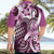 Aloha Pink Tribal Honu Tattoo Hawaiian Shirt