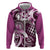 Aloha Pink Tribal Honu Tattoo Hoodie