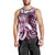 Aloha Pink Tribal Honu Tattoo Men Tank Top