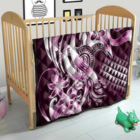 Aloha Pink Tribal Honu Tattoo Quilt LT9 - Polynesian Pride