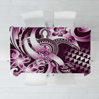 Aloha Pink Tribal Honu Tattoo Tablecloth LT9 Pink - Polynesian Pride