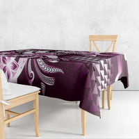 Aloha Pink Tribal Honu Tattoo Tablecloth LT9 - Polynesian Pride