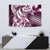 Aloha Pink Tribal Honu Tattoo Tapestry