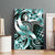 Aloha Turquoise Tribal Honu Tattoo Canvas Wall Art