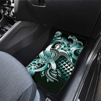 Aloha Turquoise Tribal Honu Tattoo Car Mats LT9 - Polynesian Pride