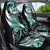 Aloha Turquoise Tribal Honu Tattoo Car Seat Cover