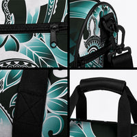 Aloha Turquoise Tribal Honu Tattoo Duffle Bag LT9 - Polynesian Pride