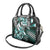 Aloha Turquoise Tribal Honu Tattoo Shoulder Handbag