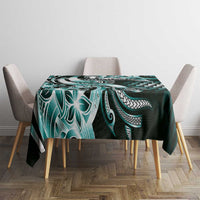 Aloha Turquoise Tribal Honu Tattoo Tablecloth LT9 - Polynesian Pride