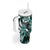 Aloha Turquoise Tribal Honu Tattoo Tumbler With Handle