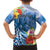 Personalised Yap States Humpback Whale Hawaiian Shirt Polynesian Tropical Flowers