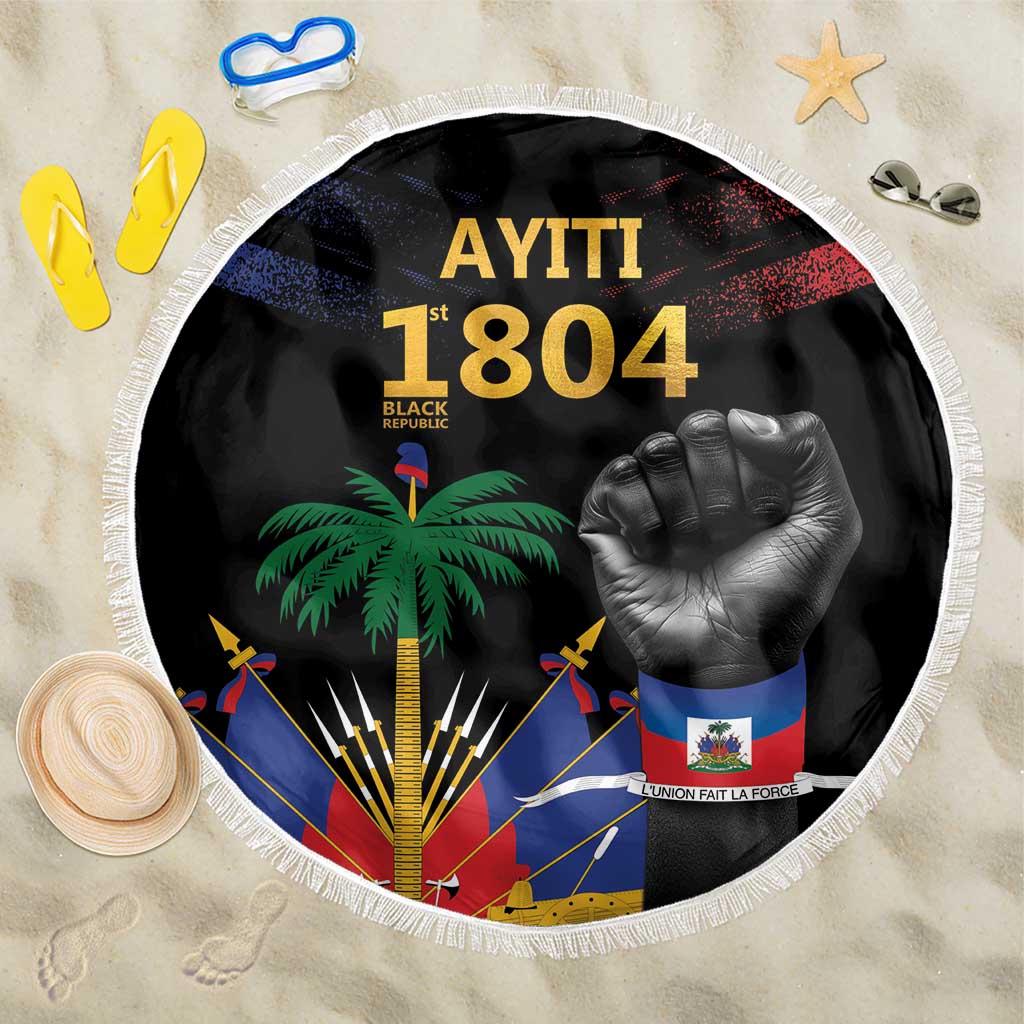 Haiti Independence Day Beach Blanket The First Black Republic Since 1804