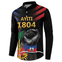 Haiti Independence Day Button Sweatshirt The First Black Republic Since 1804
