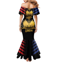 Haiti Independence Day Family Matching Mermaid Dress and Hawaiian Shirt The First Black Republic Since 1804 LT9 - Polynesian Pride