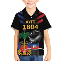 Haiti Independence Day Kid Hawaiian Shirt The First Black Republic Since 1804