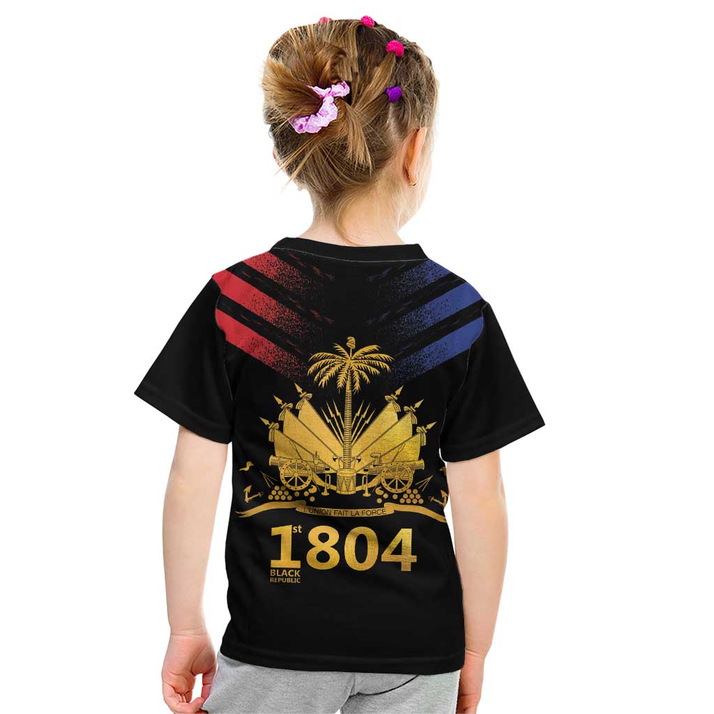 Haiti Independence Day Kid T Shirt The First Black Republic Since 1804 LT9 - Polynesian Pride