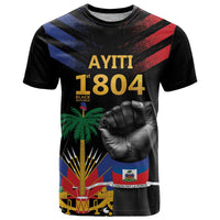 Haiti Independence Day T Shirt The First Black Republic Since 1804 LT9 Blakc - Polynesian Pride
