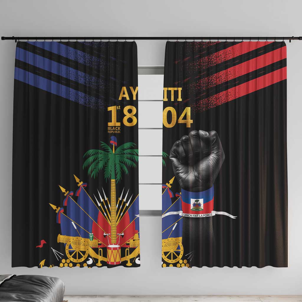 Haiti Independence Day Window Curtain The First Black Republic Since 1804