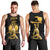 Haitian Negre Marron 1804 Men Tank Top Black Polynesian Pattern