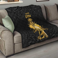 Haitian Negre Marron 1804 Quilt Black Polynesian Pattern LT9 - Polynesian Pride