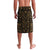 Haitian Negre Marron 1804 Lavalava Gold Polynesian Pattern