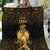 Haitian Negre Marron 1804 Quilt Gold Polynesian Pattern