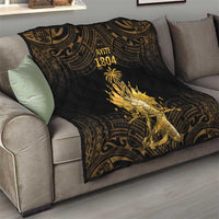 Haitian Negre Marron 1804 Quilt Gold Polynesian Pattern LT9 - Polynesian Pride