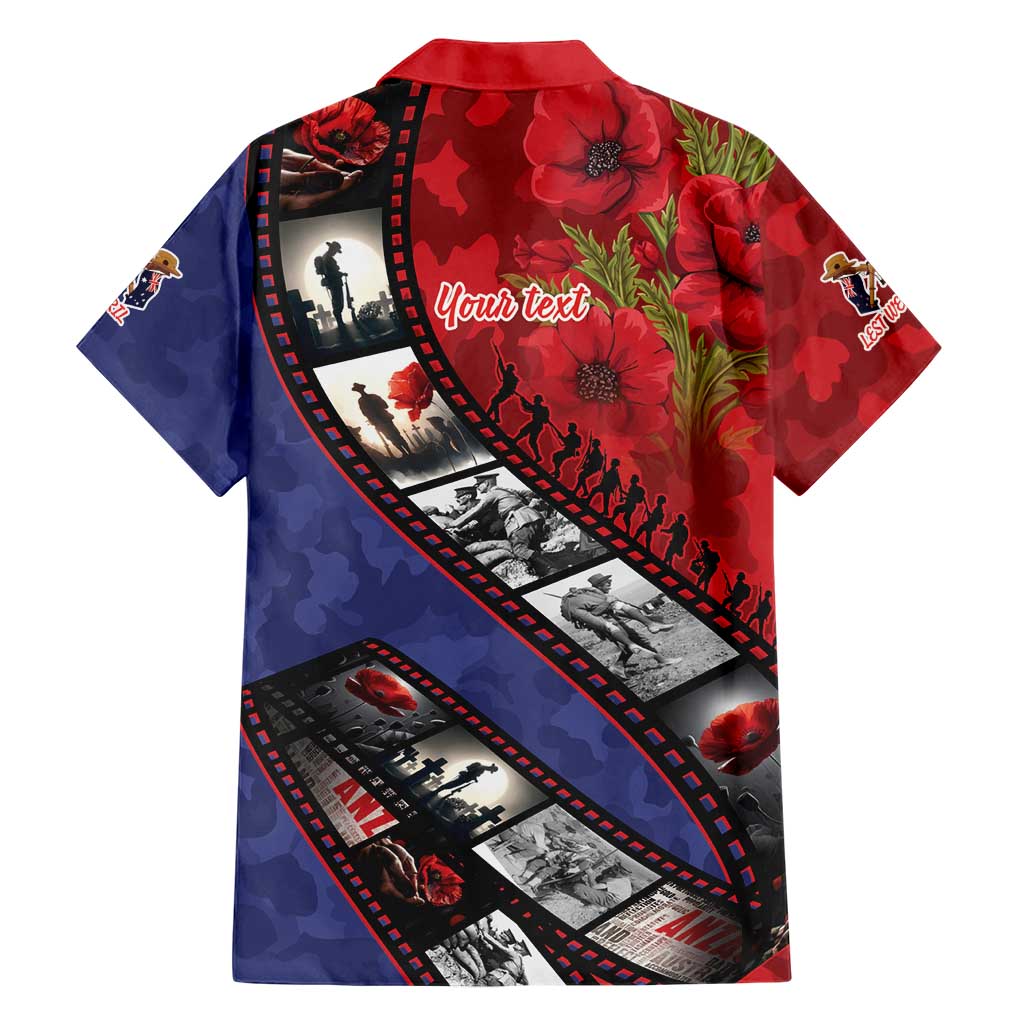 Personalised ANZAC Spirit 1915-2026 Filmstrip Tribute Family Matching Tank Maxi Dress and Hawaiian Shirt Lest We Forget 25 April LT9 - Polynesian Pride
