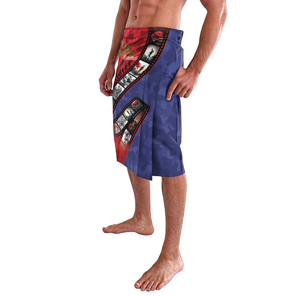 Personalised ANZAC Spirit 1915-2026 Filmstrip Tribute Lavalava Lest We Forget 25 April LT9 - Polynesian Pride