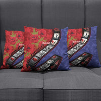 Personalised ANZAC Spirit 1915-2026 Filmstrip Tribute Pillow Cover Lest We Forget 25 April LT9 - Polynesian Pride