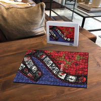 Personalised ANZAC Spirit 1915-2026 Filmstrip Tribute Puzzle Lest We Forget 25 April LT9 - Polynesian Pride