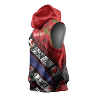 Personalised ANZAC Spirit 1915-2026 Filmstrip Tribute Sleeveless Hoodie Lest We Forget 25 April
