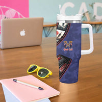 Personalised ANZAC Spirit 1915-2026 Filmstrip Tribute Tumbler With Handle Lest We Forget 25 April LT9 - Polynesian Pride