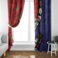 Personalised ANZAC Spirit 1915-2026 Filmstrip Tribute Window Curtain Lest We Forget 25 April