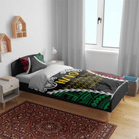Halo Vanuatu Pride Bedding Set Vanuatuan Sand Drawing Pattern LT9 - Polynesian Pride