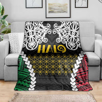 Halo Vanuatu Pride Blanket Vanuatuan Sand Drawing Pattern