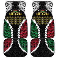 Halo Vanuatu Pride Car Mats Vanuatuan Sand Drawing Pattern