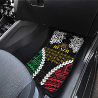 Halo Vanuatu Pride Car Mats Vanuatuan Sand Drawing Pattern