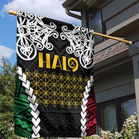 Halo Vanuatu Pride Garden Flag Vanuatuan Sand Drawing Pattern