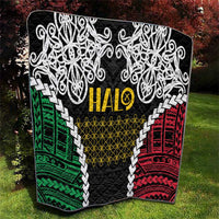 Halo Vanuatu Pride Quilt Vanuatuan Sand Drawing Pattern LT9 - Polynesian Pride