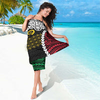 Halo Vanuatu Pride Sarong Vanuatuan Sand Drawing Pattern